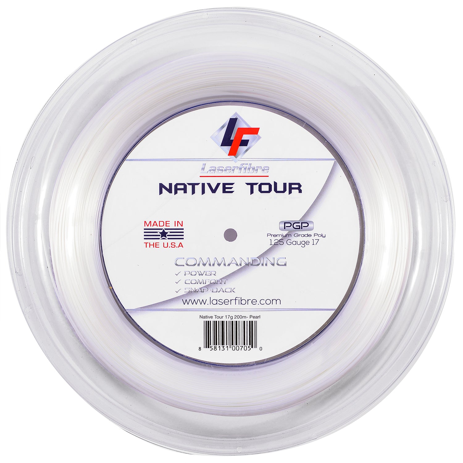 Native Tour 660' Reel (Made in the USA) - SSI Tennis Apparel