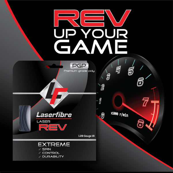 Laser REV Set- Black - SSI Tennis Apparel