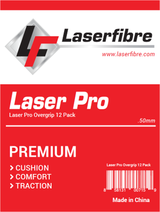 Laser Pro Overgrip 12-pack (Out of Stock) - SSI Tennis Apparel